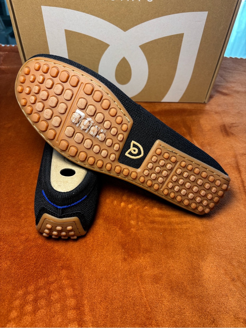 Rothy's Black Knit Women's Loafers with Bridle Bit - Picture 4 of 7
